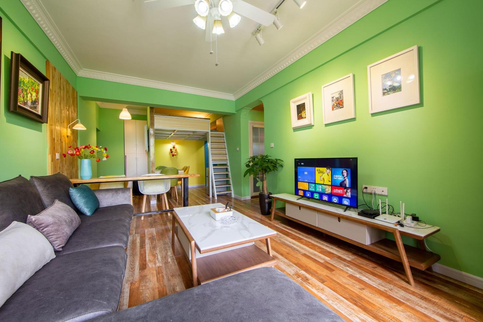Guangzhou He She Art Apartment Extérieur photo